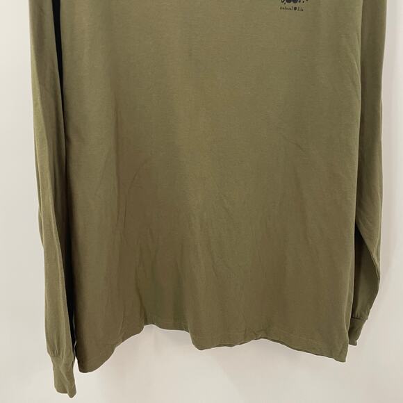 NWT Natural Life XL Long Sleeve Cotton Comfy Tee Shirt Let’s Just Go - Picture 4 of 6